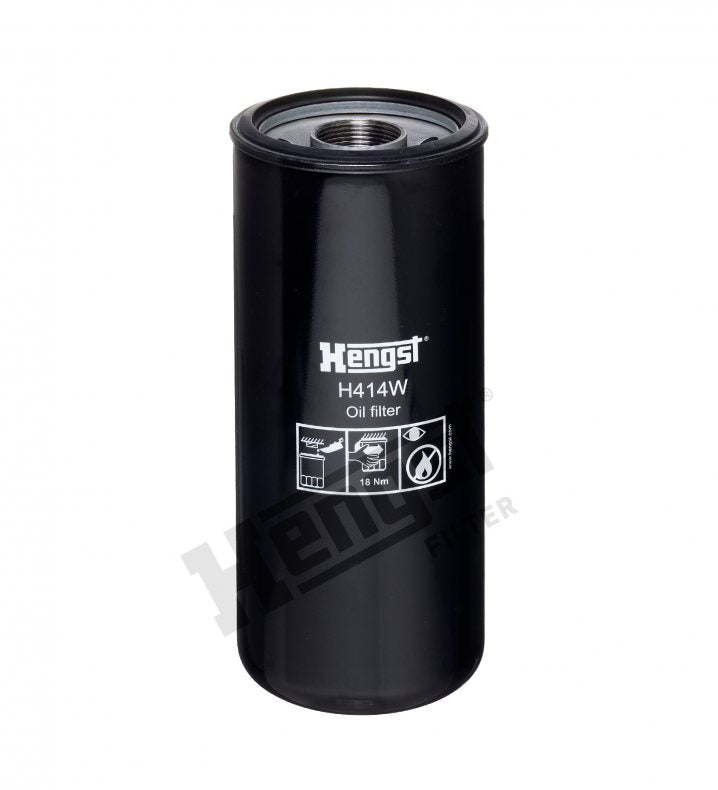 H414W oil filter spin-on