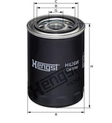 H426W oil filter spin-on