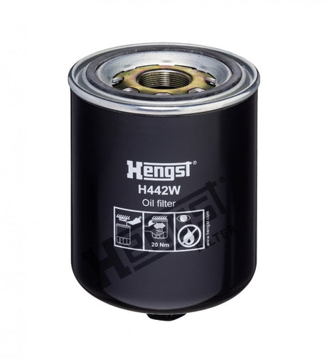 H442W oil filter spin-on
