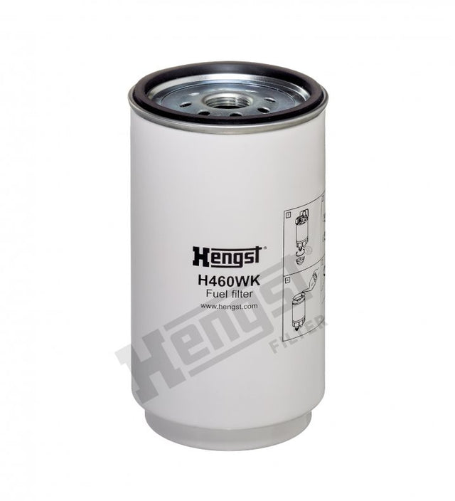 H460WK fuel filter spin-on