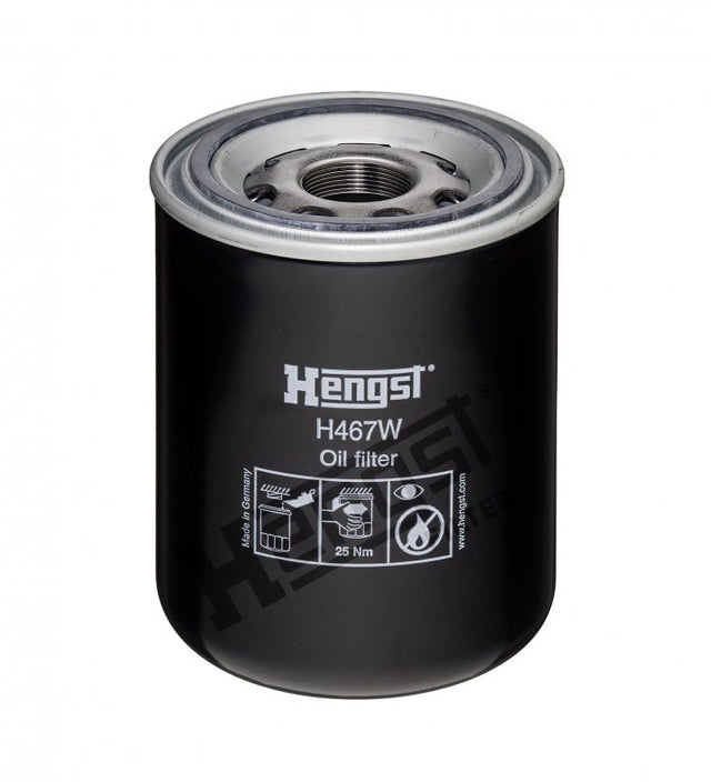 H467W oil filter spin-on