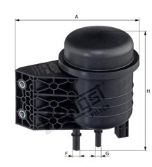 H571WK fuel filter in-line