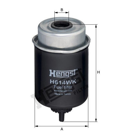 H614WK fuel filter element