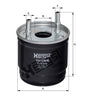 H670WK D784 fuel filter in-line