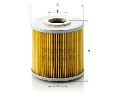 H 1029/1 n oil filter element