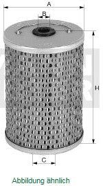 H 1096 (10) oil filter element