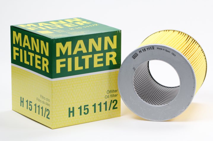 H 15 111/2 oil filter element