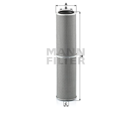 H 15 395 hydraulic filter element
