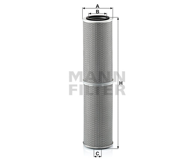 H 15 395 hydraulic filter element