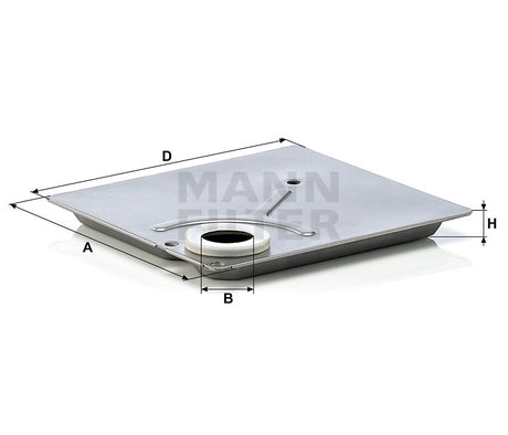 H 1615 x KIT liquid filter