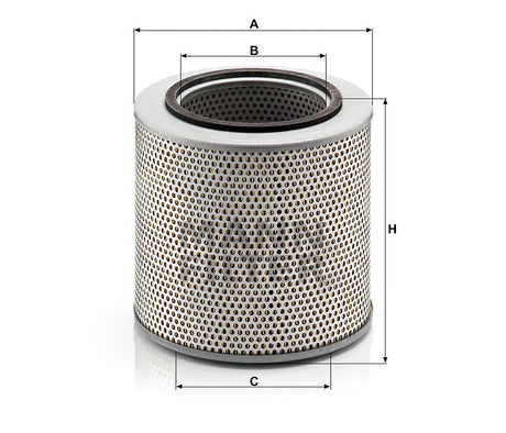 H 20 211 liquid filter