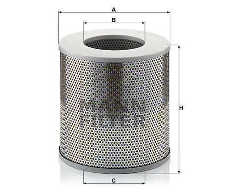 H 25 444 liquid filter