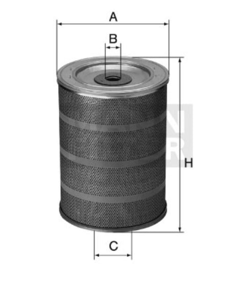 H 34 1070/15 liquid filter