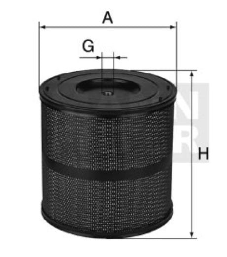 H 34 1480/14 KIT oil filter element (service kit)