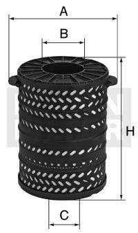 H 34 1790 liquid filter