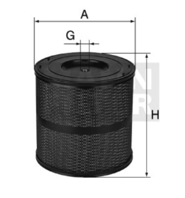 H 34 2380/14 KIT oil filter element (service kit)