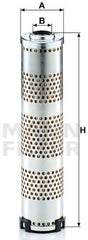 H 5010 hydraulic filter element