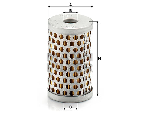 H 53/3 liquid filter