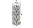 H 6006 hydraulic filter element