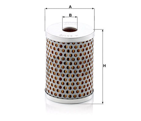 H 601/8 liquid filter