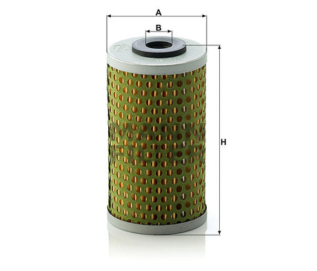 H 613 x liquid filter cartridge