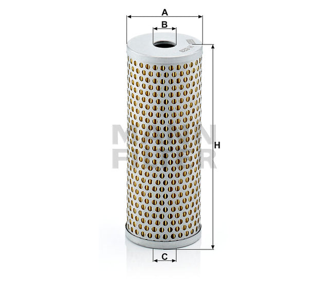 H 623 oil filter element