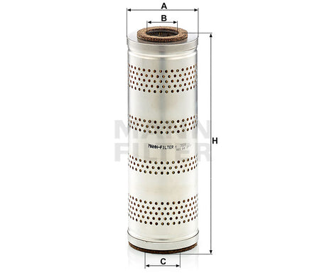 H 7009 hydraulic filter element