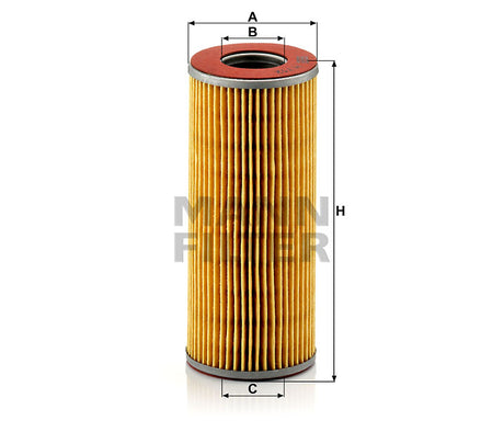 H 712 k oil filter element