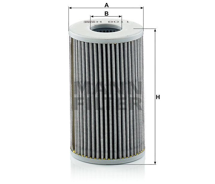 H 8011 hydraulic filter element