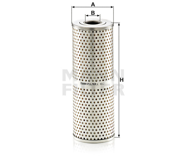 H 8012 hydraulic filter element