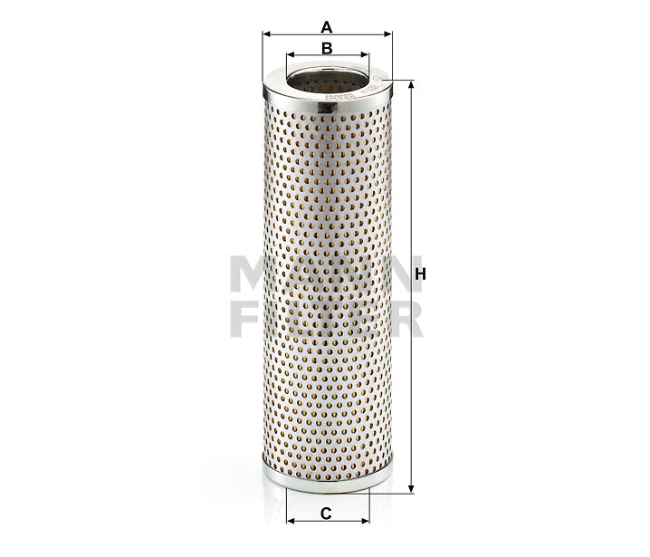 H 837 oil filter element