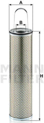 H 9005 hydraulic filter element