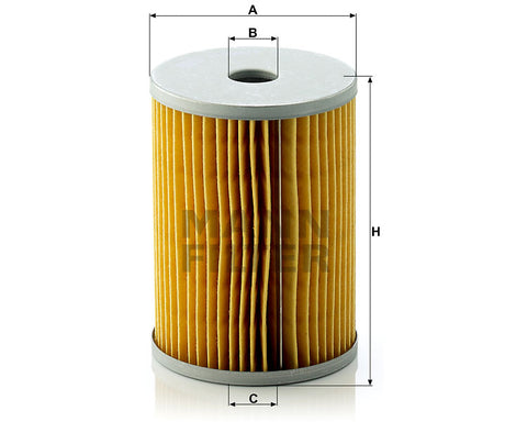 H 928/1 oil filter element