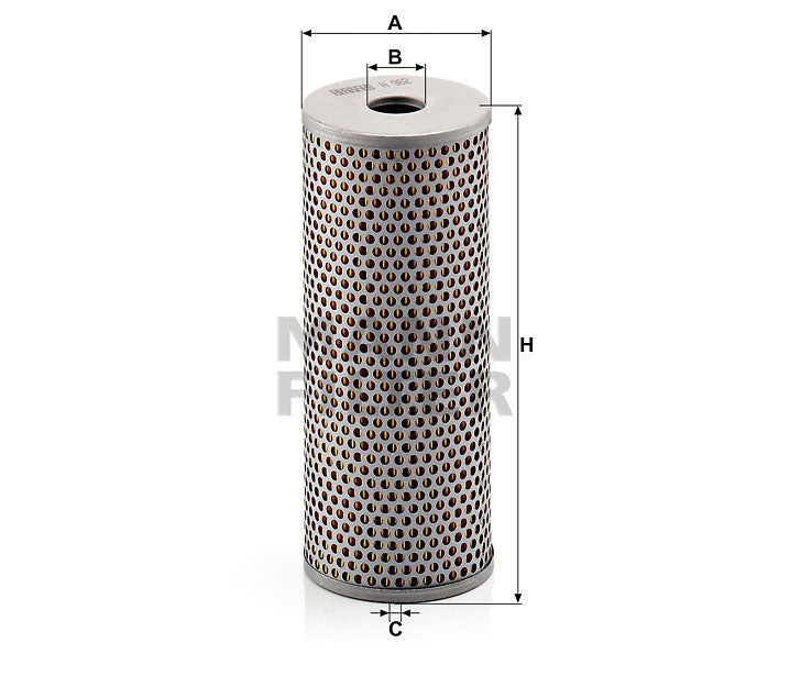 H 962 hydraulic filter element