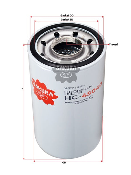 HC-45040 hydraulic filter spin-on