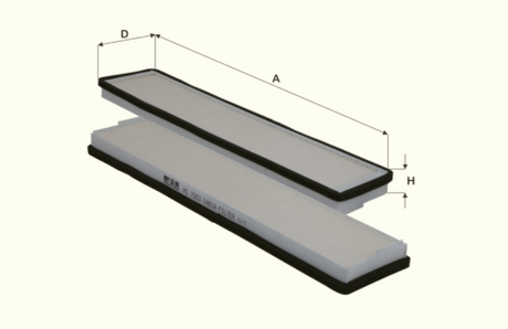 HC7003 cabin air filter element