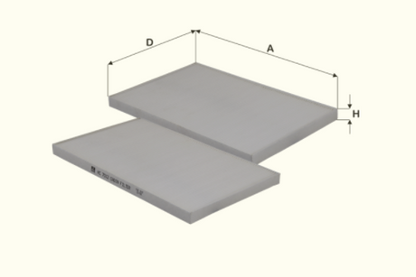 HC7012 cabin air filter element