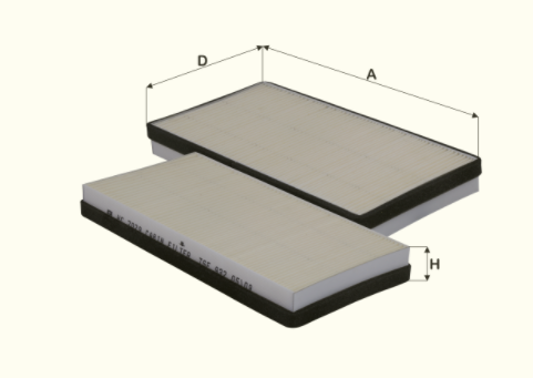 HC7029 cabin air filter element