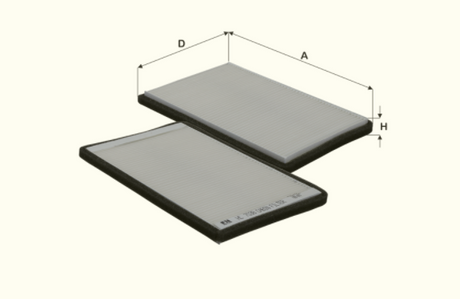 HC7038 cabin air filter element