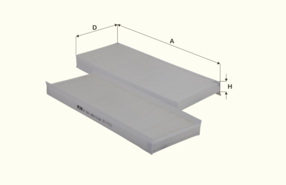 HC7041 cabin air filter element