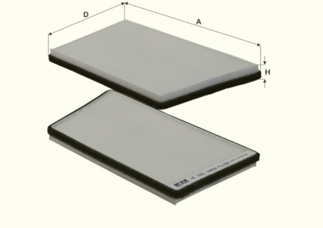 HC7051 cabin air filter element