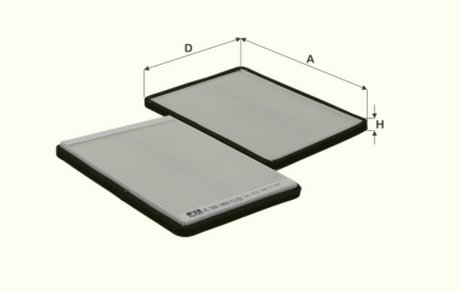 HC7069 cabin air filter element