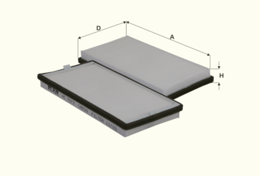 HC7073 cabin air filter element