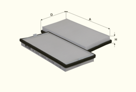 HC7073 cabin air filter element