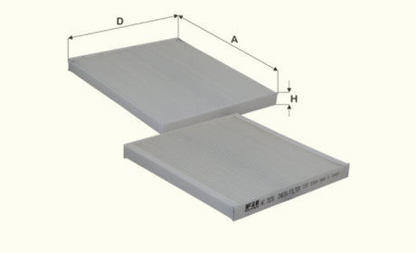 HC7076 cabin air filter element