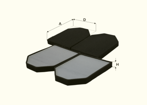 HC7083-2 cabin air filter element