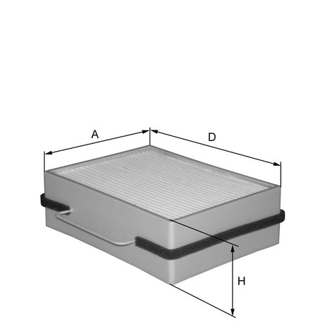 HC7104 cabin air filter element
