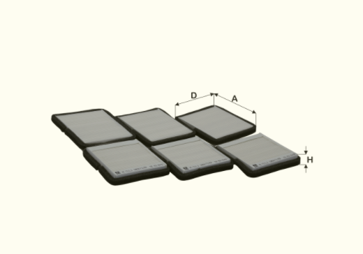 HC7111-3 cabin air filter element