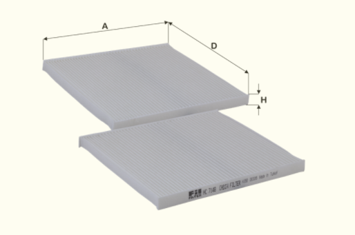 HC7148 cabin air filter element