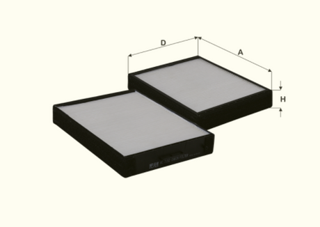 HC7152 cabin air filter element